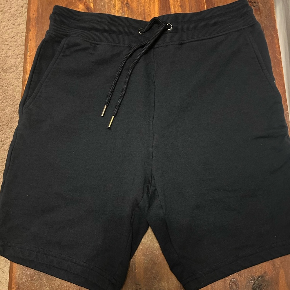 Classic Black Athletic Shorts for Men